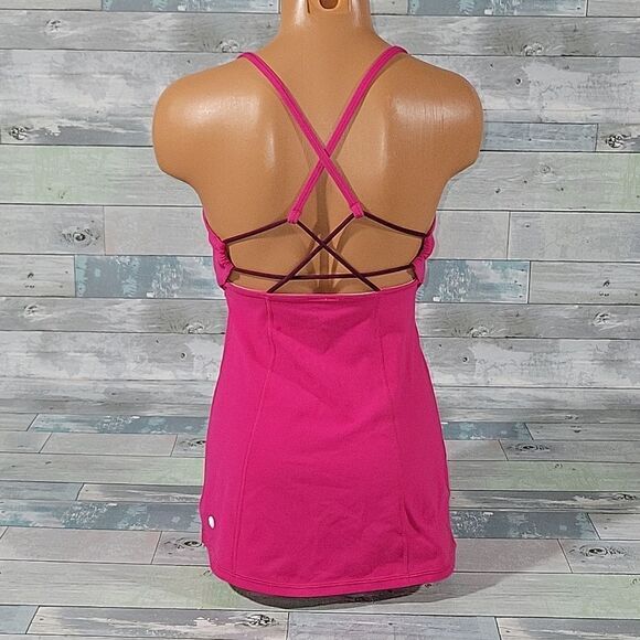 Lululemon Pink Tank Top sz 6 - Picture 3 of 5